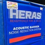 Acoustic barrier Heras